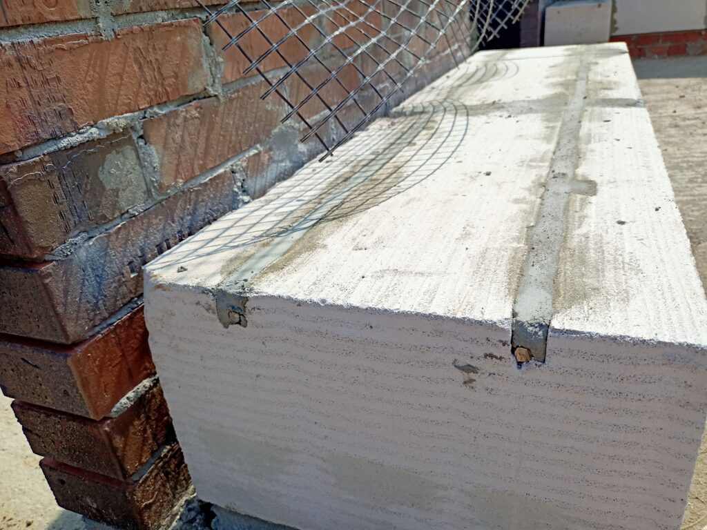 Кладка газобетонных блоков