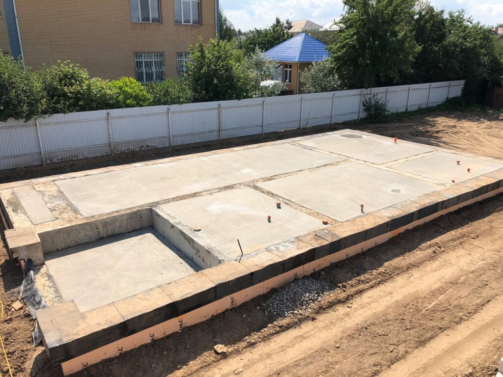 Бетонные полы по грунту